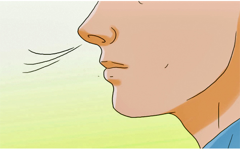Active breathing, nose breathing