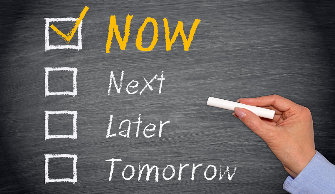 On My Mind: Procrastination and Precrastination