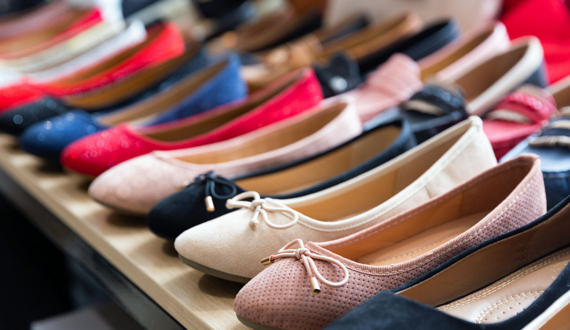 Ballet flats are back!